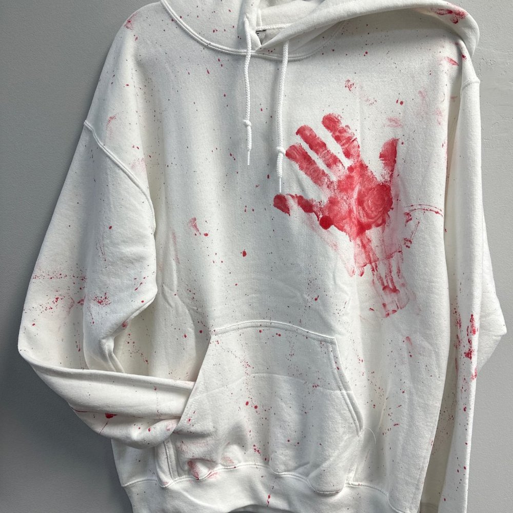 TRUE CRIME HAND PRINT HOODIE
